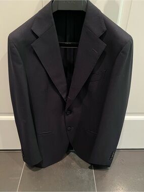 Suit Supply Men's Navy Havana Suit (Jacket + Trousers)
